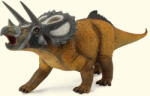 CollectA Figurina dinozaur Triceratops pictata manual scara 1: 15 Collecta (COL88559) - roua Figurina
