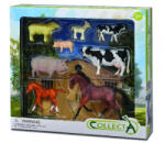 CollectA Set de 8 figurine pictate manual Viata la ferma 84181 (COL84181WB) - roua Figurina
