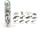CollectA Cutie cu 12 minifigurine pictate manual Animale marine 3 A1211 (COLA1211Box) - roua Figurina