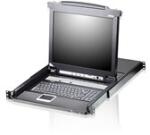 ATEN KVM Konzol LCD 19" + Switch 8PC CL5708N (CL5708N-ATA-AG)