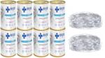 ENZO VET ENZO VET hipoallergén diéta nyúljal kutyáknak 8x400g + 2x vezeték lámpák 50 led elemmel hideg fehér 3x aa 5m 5m