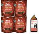 Brit BRIT Christmas Dog Dental Snack 4x250g + LAB V Vitamin Enhanced Salmon Oil 500ml