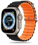 Tech-Protect IconBand Pro szíj Apple Watch 4 / 5 / 6 / 7 / 8 / 9 / SE / Ultra 1 / 2 (42/44/45/49 mm) - narancssárga-fekete
