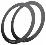 Baseus Halo Series mágneses magsafe gyűrű, fekete (PCCH000001)