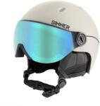SINNER Titan Visor sí/snowboard sisak, világosszürke, M M szürke