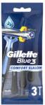 Gillette Blue3 Comfort Slalom Eldobható Borotva, 3 db - bevasarlas