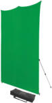  Westcott X-Drop Szövet Háttér Készlet - Fotó-Stúdió Háttér - 240cm x 240cm (Chroma-Key zöld) (879K)