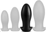 EggPlay Plug Drakar - prémium fekete tojás forma vibrátor - szexvital