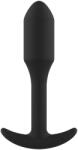 ToyJoy ToyJoy Smooth - selymes anális kényeztető dugó, fekete