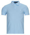 Ralph Lauren Rövid ujjú galléros pólók POLO AJUSTE SLIM FIT EN COTON BASIC MESH Kék EU S - spartoo - 37 197 Ft