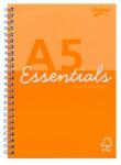 Pukka Pad Spirálfüzet, A5, vonalas, 80 lap, PUKKA PAD "Unipad Essentials Jotta", vegyes (ESS-JOTA5AST) - tonerpiac