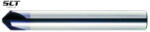SCT Tools SCT Keményfém szögmaró, 4 élű, 90°, 10, 0 mm, TiAIN, hengeres (BLC4L100A90)