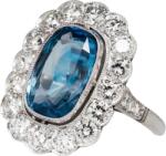  CA-35638 Gyűrű - Ezüst/Kék/59mm