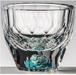 HARAHU Pahar de cristal EL-35420 - Turcoaz / 50ml KP35420 Pahar