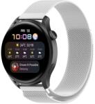  MILANESE Fém szíj Huawei Watch GT 3 Pro-hoz 46mm ezüst