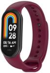  SILICONE Cserélhető szíj a Xiaomi Smart Band 9 bordóhoz
