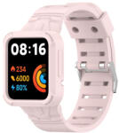  GLACIER Védőtok szíjjal Xiaomi Redmi Watch 2 Lite rózsaszín