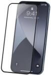 Baseus 2x 3D Edzett üveg Apple iPhone 12 Pro Max fekete