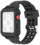  GLACIER Védőtok szíjjal Apple Watch 6 / SE / 5/4 44mm fekete