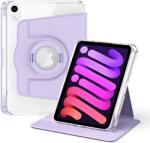  CRYSTAL FLEXI 2 az 1-ben Flip tok a Apple iPad mini 2021 / iPad mini 2024 lila számára