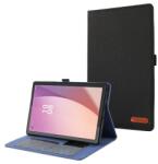  FABRIC Flip borító Lenovo Tab M9 fekete