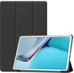  LEATHER Flip borító Huawei MatePad 11 fekete