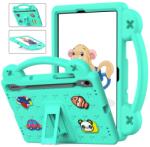  FANY Gyermek táblagép borítás Samsung Galaxy Tab S10 FE / Tab S9 FE zöld