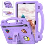  FANY Gyermek táblagép borítás Samsung Galaxy Tab S10 FE / Tab S9 FE lila készülékhez