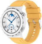  RUBBER szíj Huawei Watch GT 3 Pro 43mm sárga