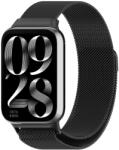  MILANESE fém szíj Xiaomi Smart Band 8 Pro készülékhez fekete