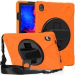  SOLID Tartós burkolat Lenovo Tab P11 / P11 5G / P11 Plus narancssárga