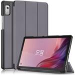 LEATHER Flip borító Lenovo Tab M9 szürke színű