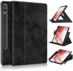  MARBLE Samsung Galaxy Tab S9 flip tok fekete