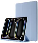  LEATHER Csuklós burkolat a Apple iPad Pro 13 2024-hez világoskék