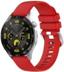  SZILIKON szíj Huawei Watch GT 4 46mm piros