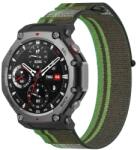  NYLON SZÍN Cserélhető szíj Amazfit T-Rex 3 GREEN-hoz