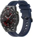  RUBBER Szilikon szíj Huawei Watch Buds / GT3 SE / GT3 Pro 46mm sötétkék