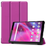 LEATHER Flip tok Lenovo Tab M8 (TB-8505F) / M8 3. generációs lila