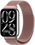  MILANESE fém szíj Xiaomi Smart Band 8 Pro rózsaszín telefonhoz
