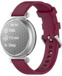  SILICONE Cserélhető szíj Garmin Lily 2 Aktív bordóhoz