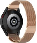 MILANESE Fém szíj a Samsung Galaxyhoz Watch FE rózsaszín arany