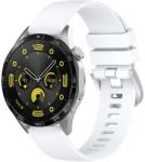  SZILIKON Szíj Huawei Watch GT 4 41mm fehér
