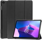  LEATHER Flip tok Lenovo Tab M10 3. generációs (TB328FU / TB328XU) fekete