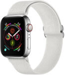  NYLON szíj Apple Watch 7 (41 mm) / 6 / SE / 5 / 4 (40 mm) / 3 / 2 / 1 (38 mm) fehér