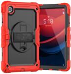  SOLID 360 Tartós burkolat Lenovo Tab M11 / K11 piros