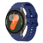  WAVE szilikon szíj Samsung Galaxy Watch7 (40mm / 44mm) sötétkékhez