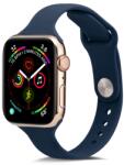  VÉKONY szilikon szíj Apple Watch Ultra 1 / 2 (49 mm) / 9 / 8 / 7 (45 mm) / 6 / SE / 5 / 4 (44 mm) / 3 / 2 / 1 (42 mm) BLUE