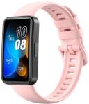  SZILIKON Szíj Huawei Band 8-hoz rózsaszín