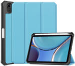  LEATHER Flip tok Apple iPad mini 2021 világoskék