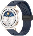  AIRY szilikon szíj Huawei Watch GT 5 Pro-hoz 42mm sötétkék